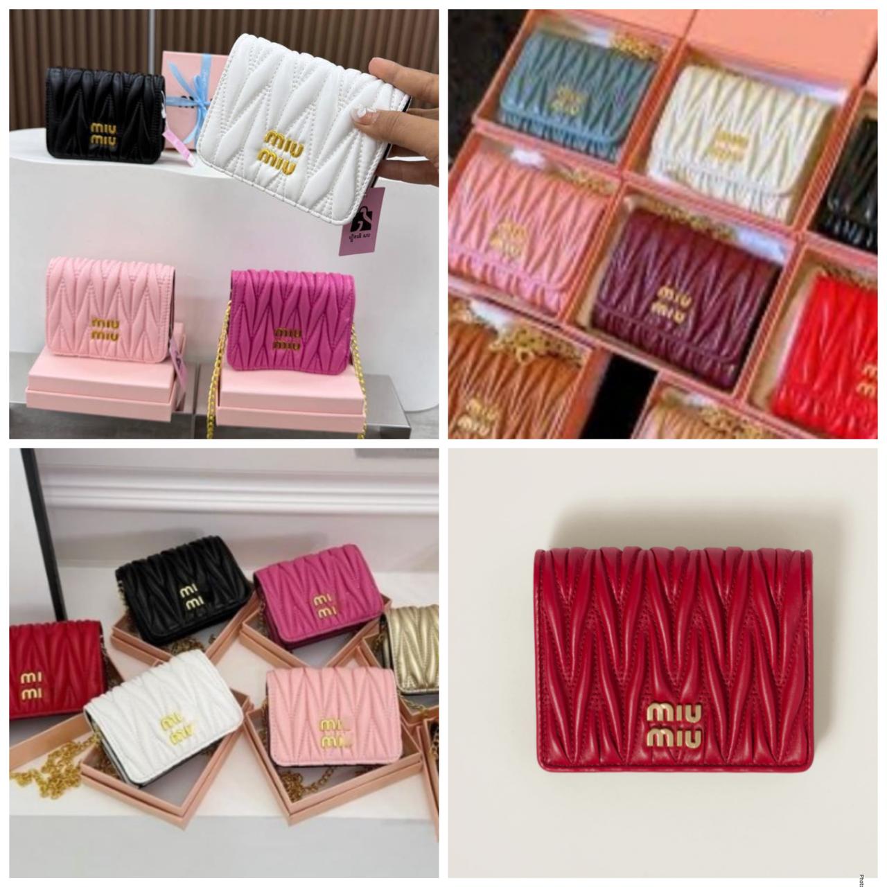 Mini bolsa tipo cartera MIU