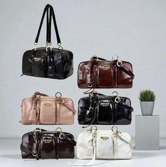 Bolso doble asa Prada
