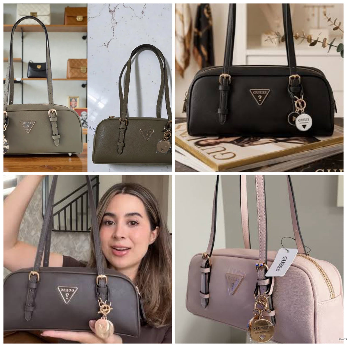Bolsa Satchel Guess