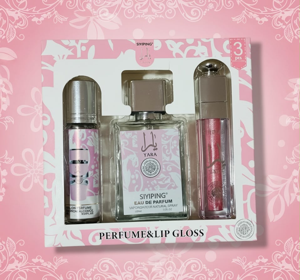 Set Yara perfumes + gloss