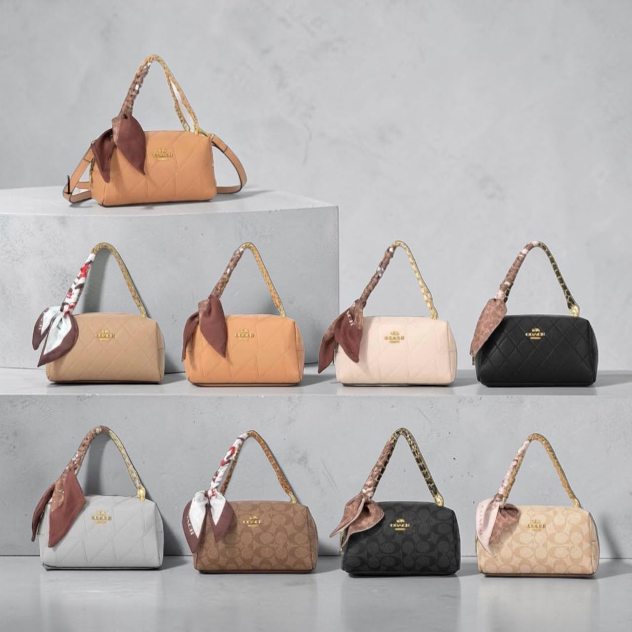 Bolsa con mascada Coch