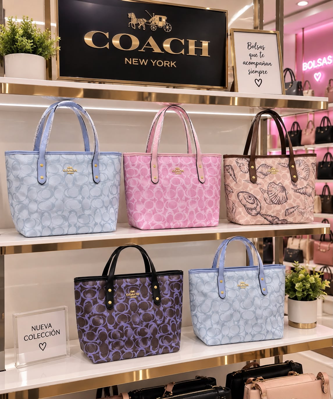 Tote coach colors