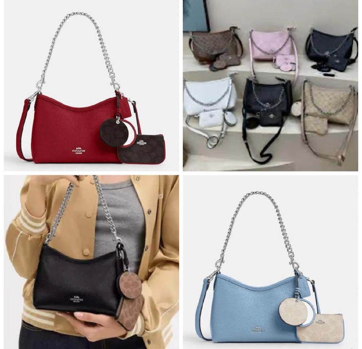 Bolsa Laurel con monedero y espejo