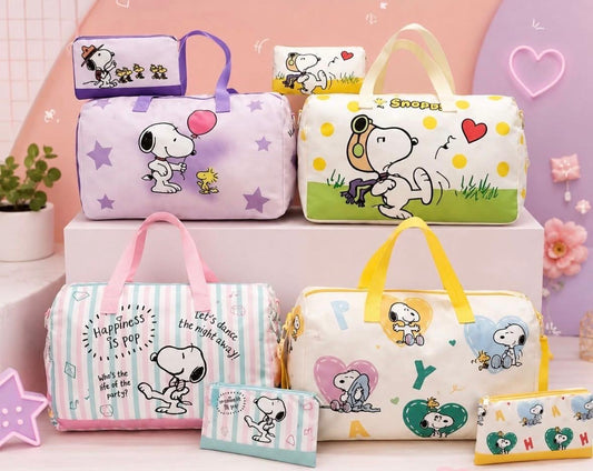 Maleta plegable Snoopy