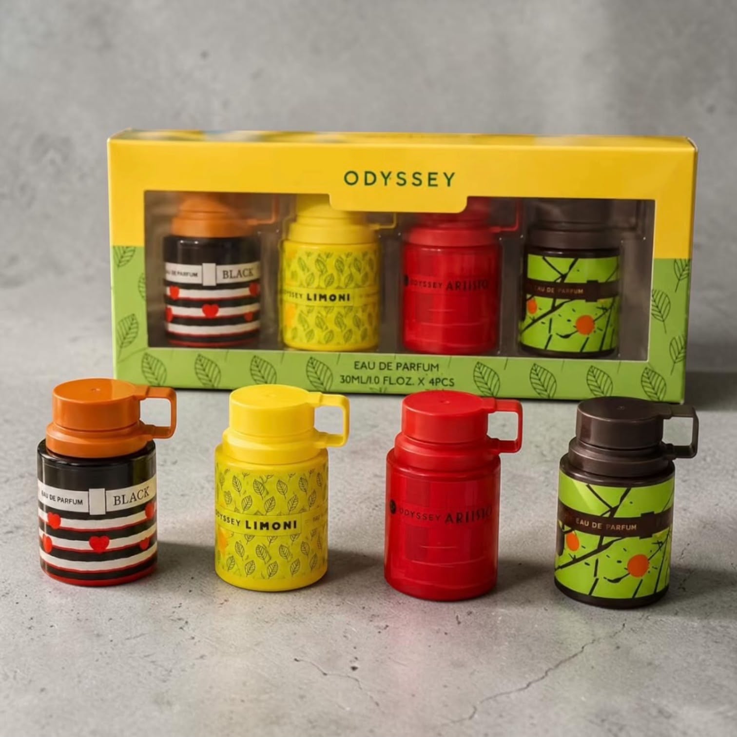 Set perfumes Odyssey Verde