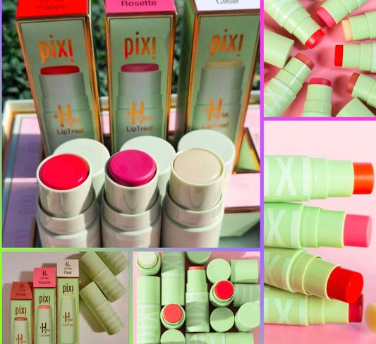 Labial en barra pixi 6 pzs