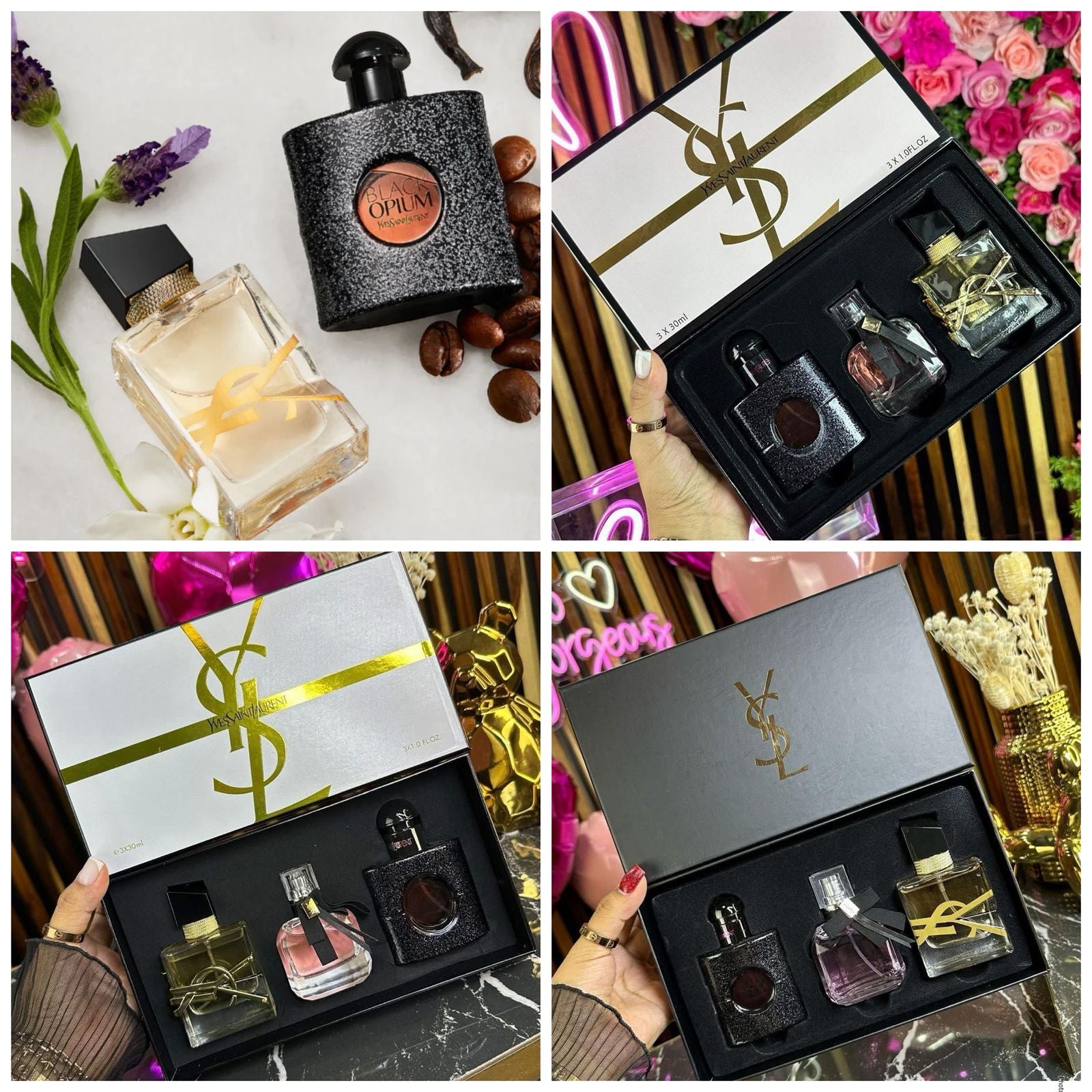 Set de perfume 3pz YSL