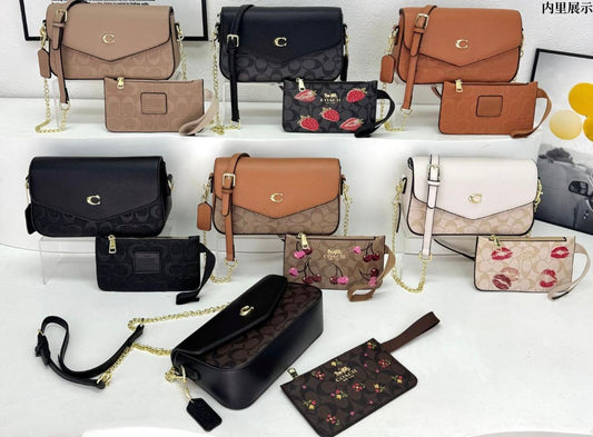 Crossbody con broche • muñequera