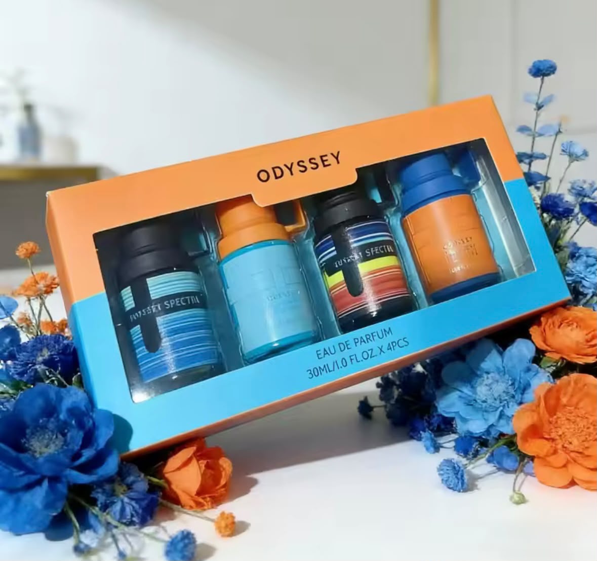 Set perfumes Odyssey azul