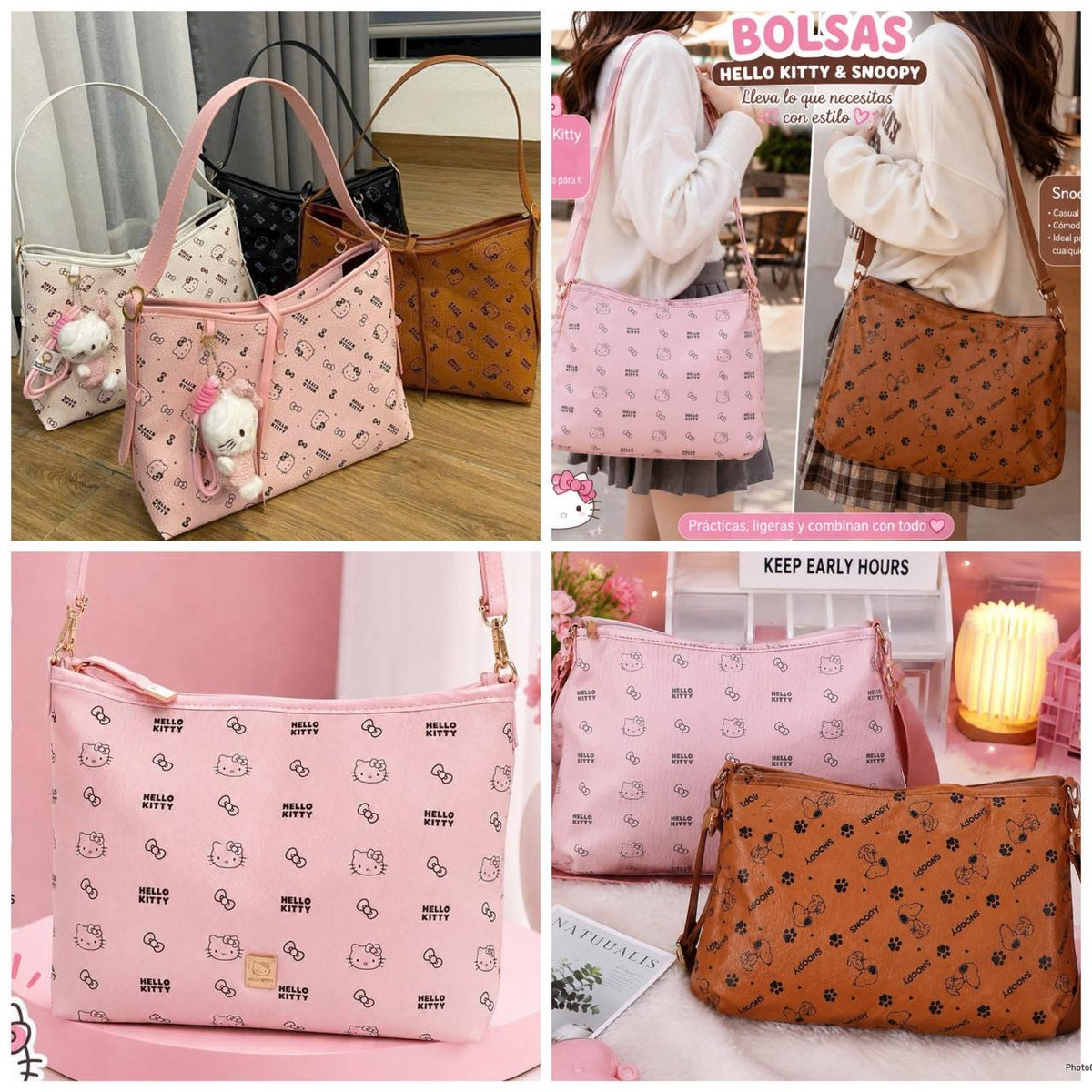 Bolsa Kitty piel