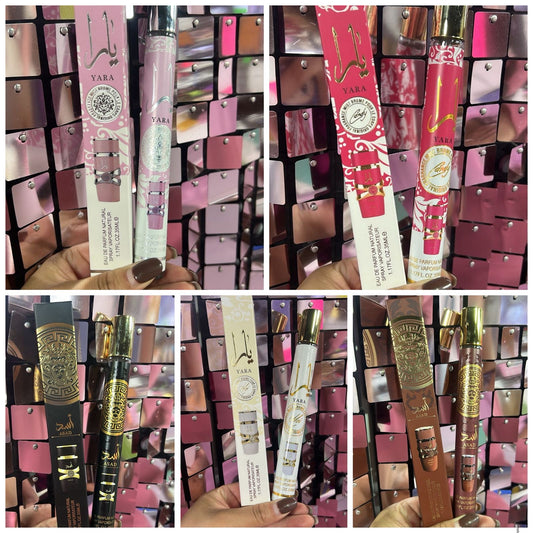 Perfume de bolsillo Lattafa Yara rosa