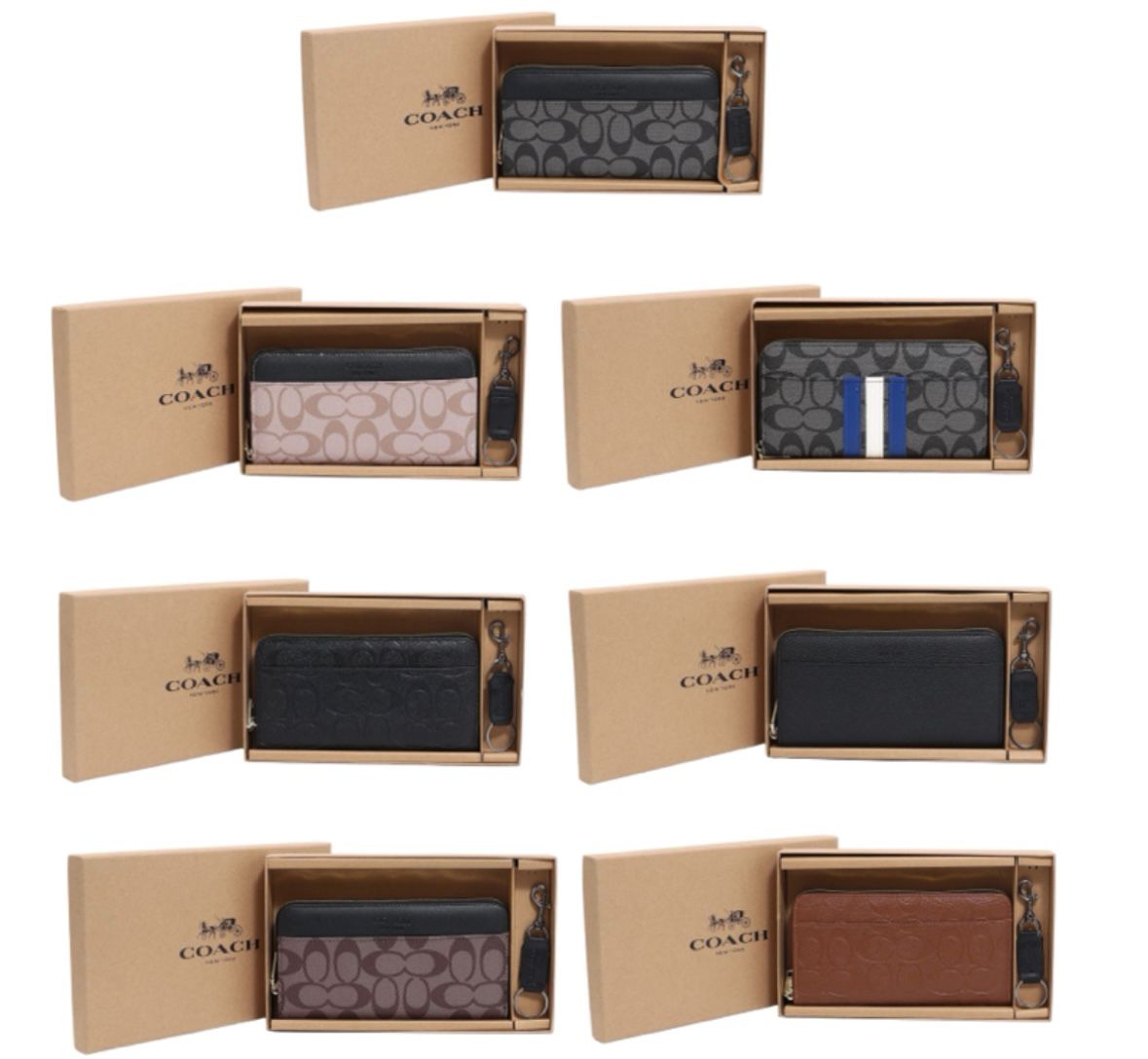 Billetera con llavero