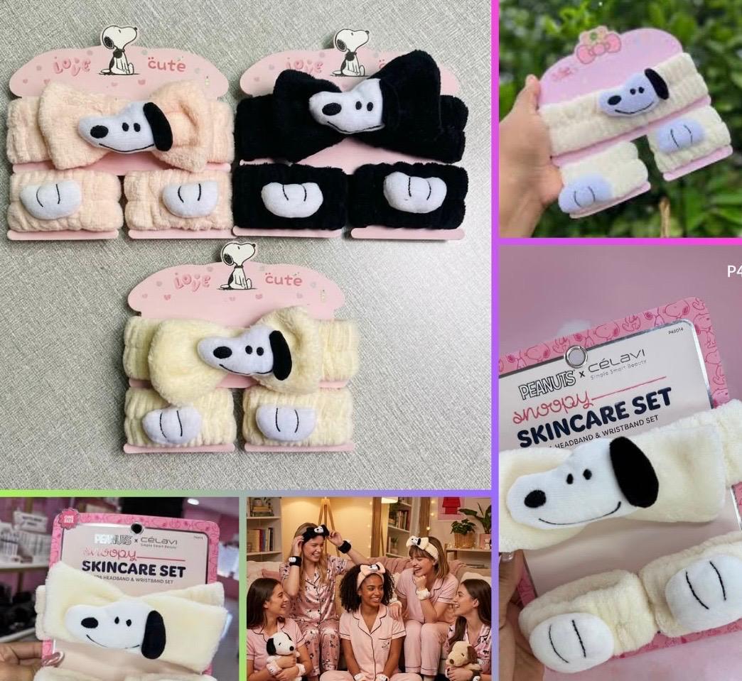 Set skincare snoopy