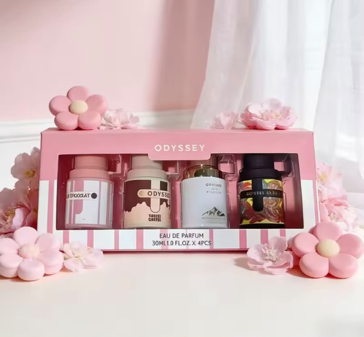 Set perfumes Odyssey Rosa