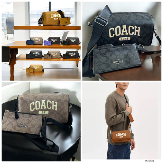 Bandolera COACH con monedero