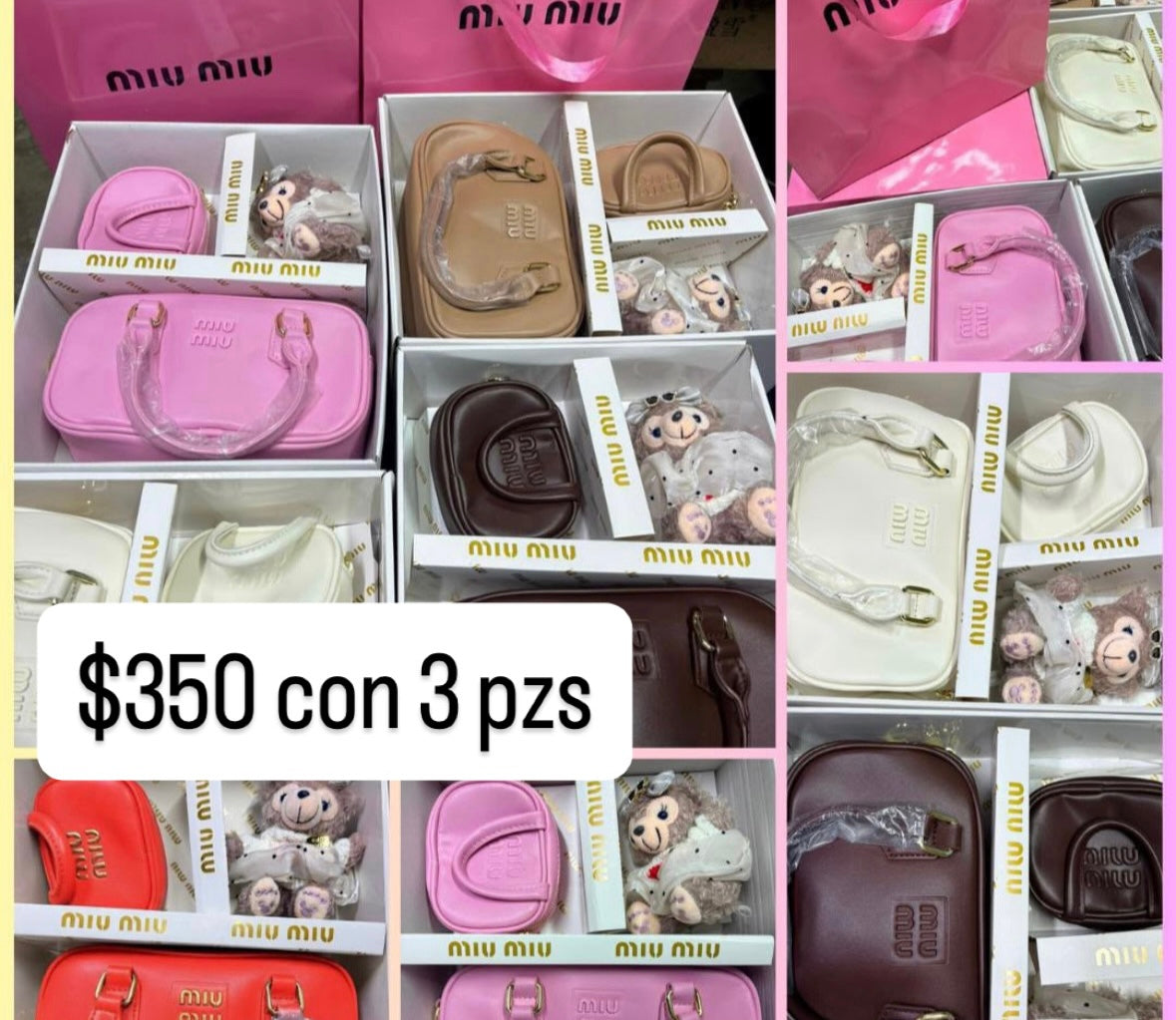 Juego bolsa monedero y llavero Juicy