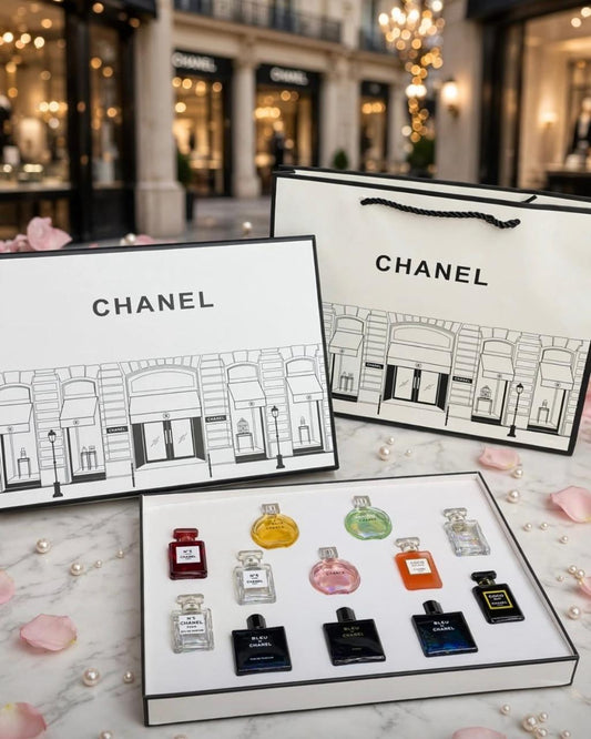 Set mini perfumes Chanel 12 pzs