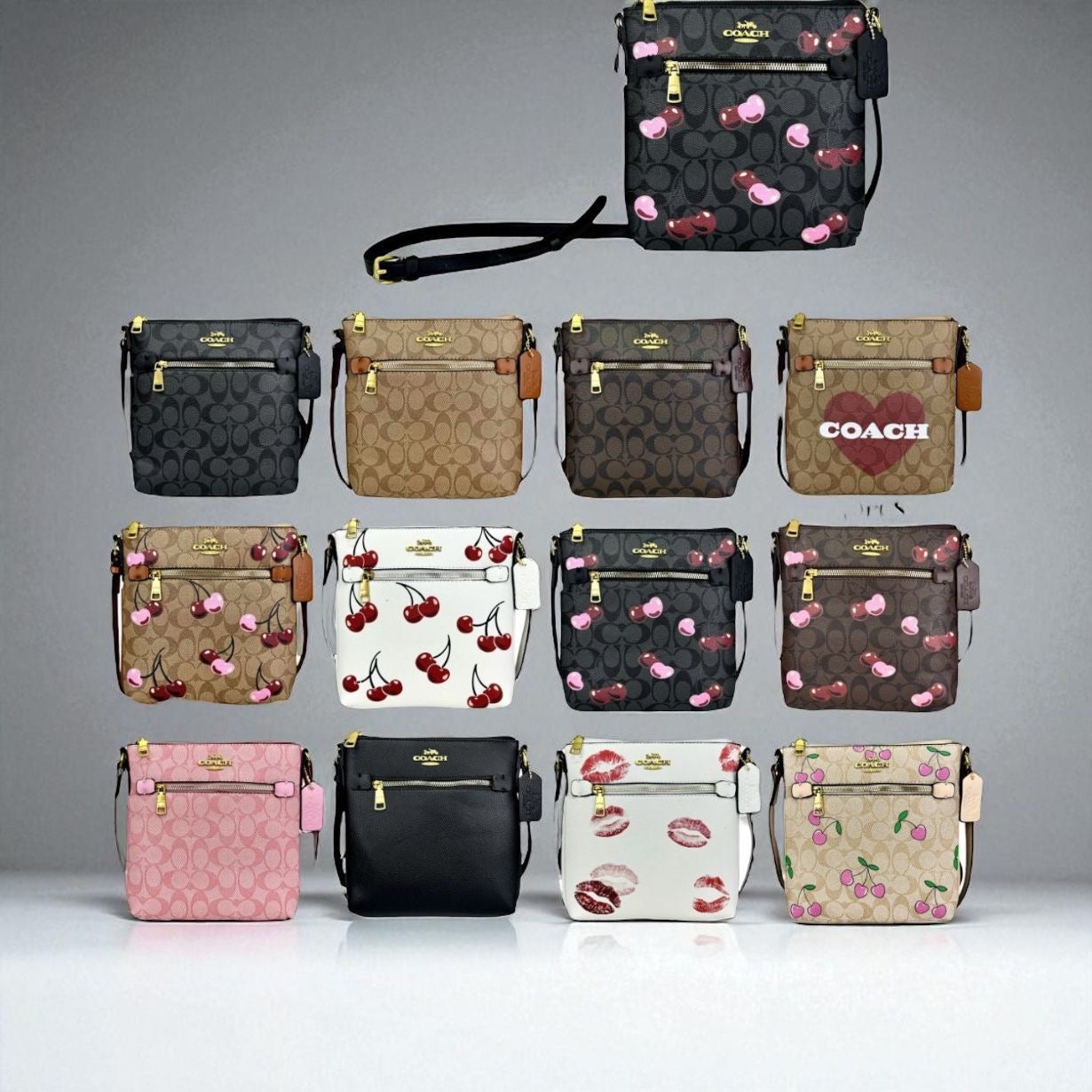 Bolso corrugado COACH