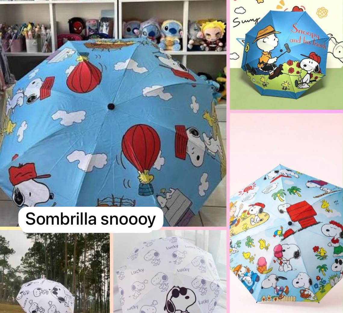 Sombrilla Snoopy