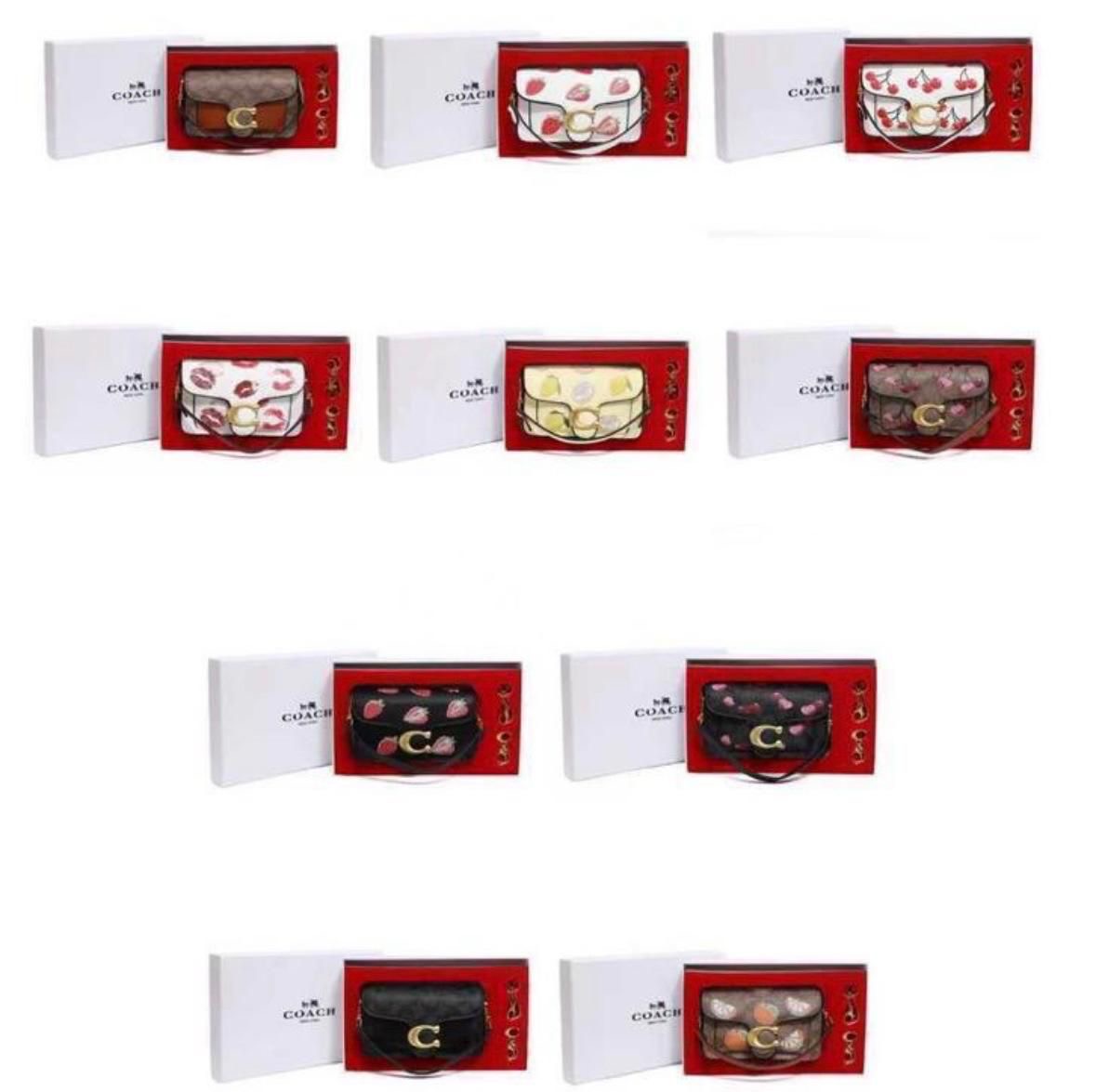 Crossbody en caja con llaveros