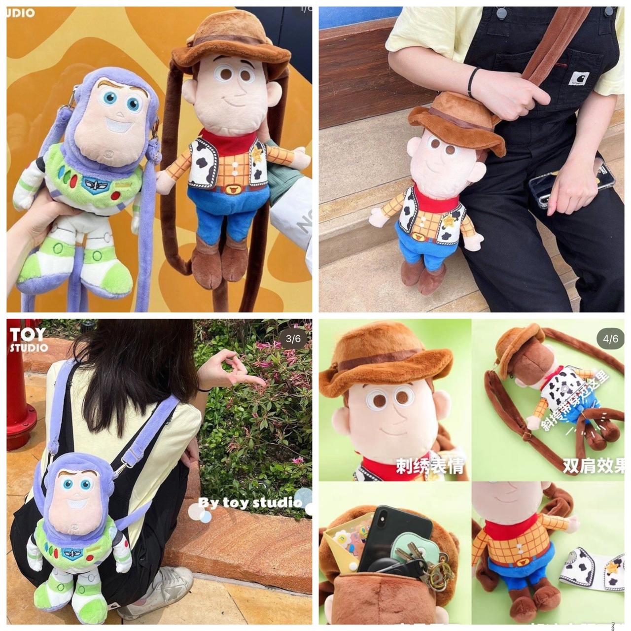 Mochila peluche toy Story