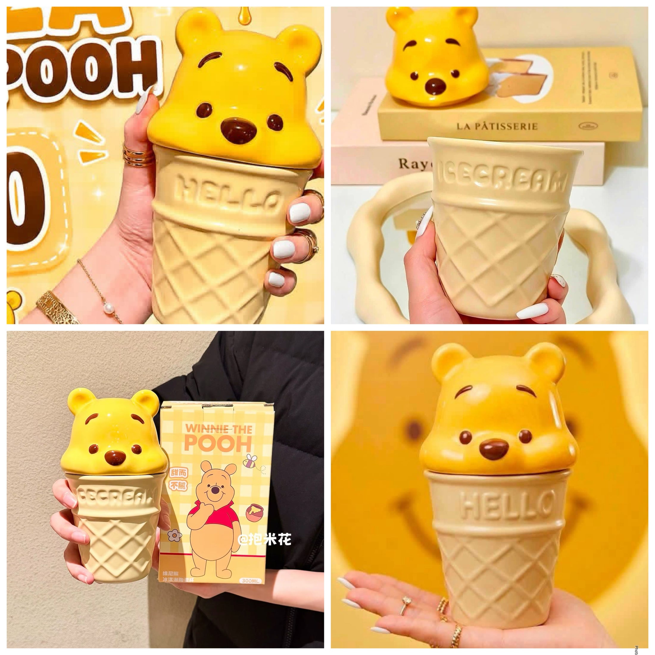 Vaso cerámica Winnie pooh