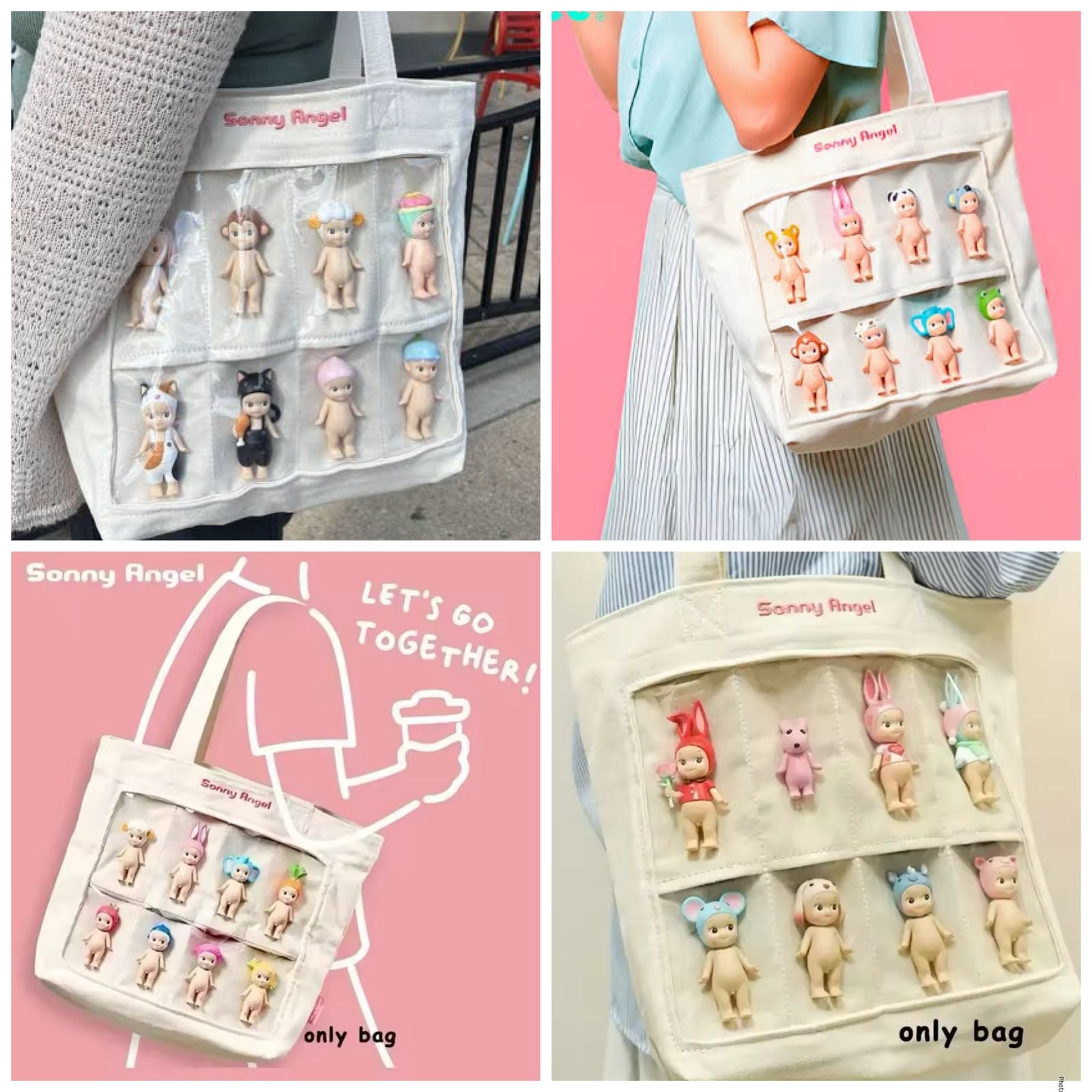 Bolsa tipo tela Sonny Angel