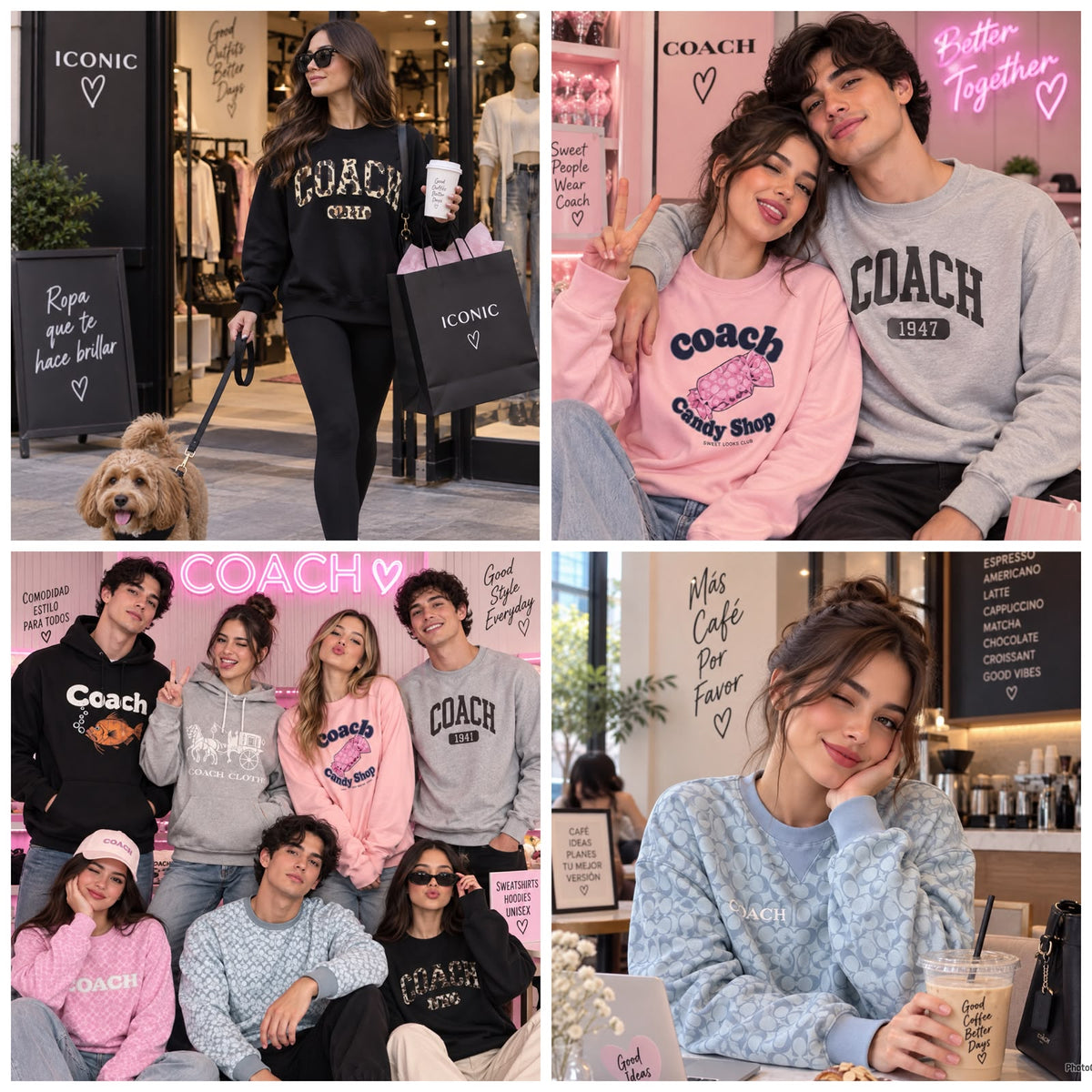 Sudadera Coach