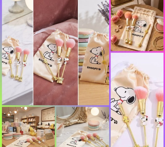 Brochas metálicas snoopy