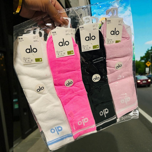 Calceta alo colores 12 pz