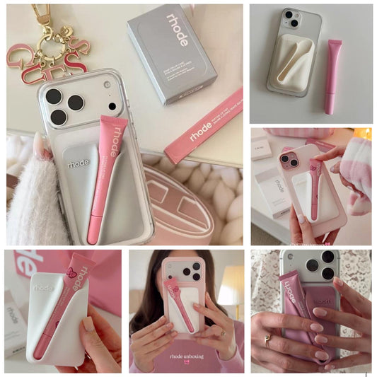 Phone case gloss lip