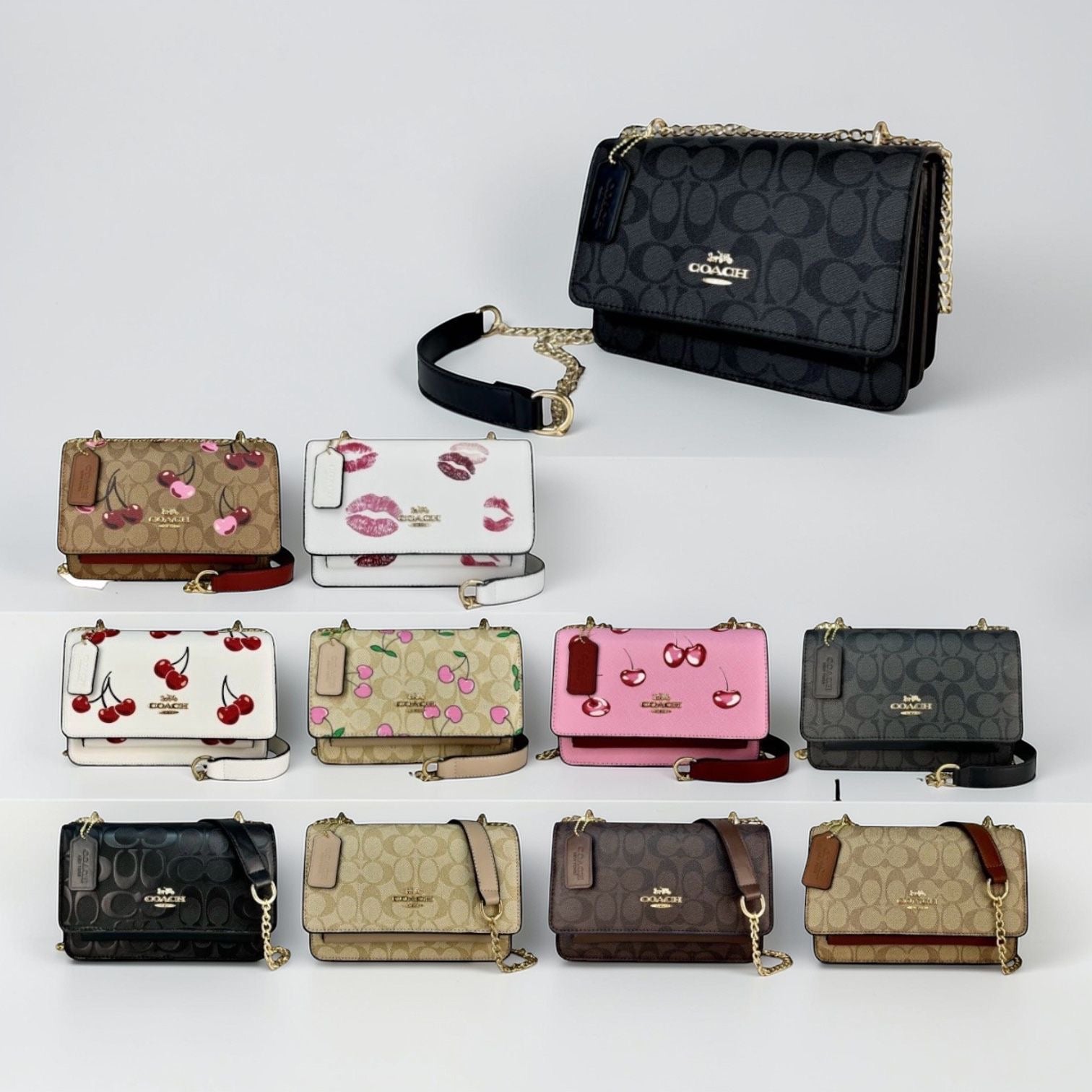 Bag tipo cartera con cadena