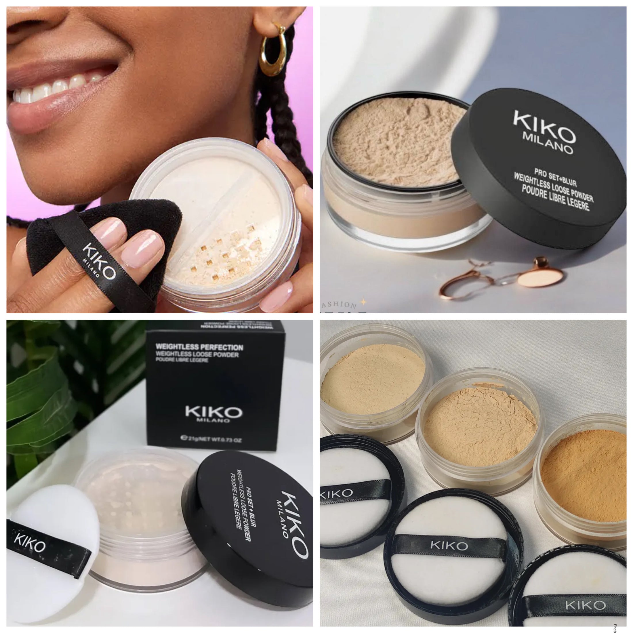 Polvo Kiko serie de 3 pzs