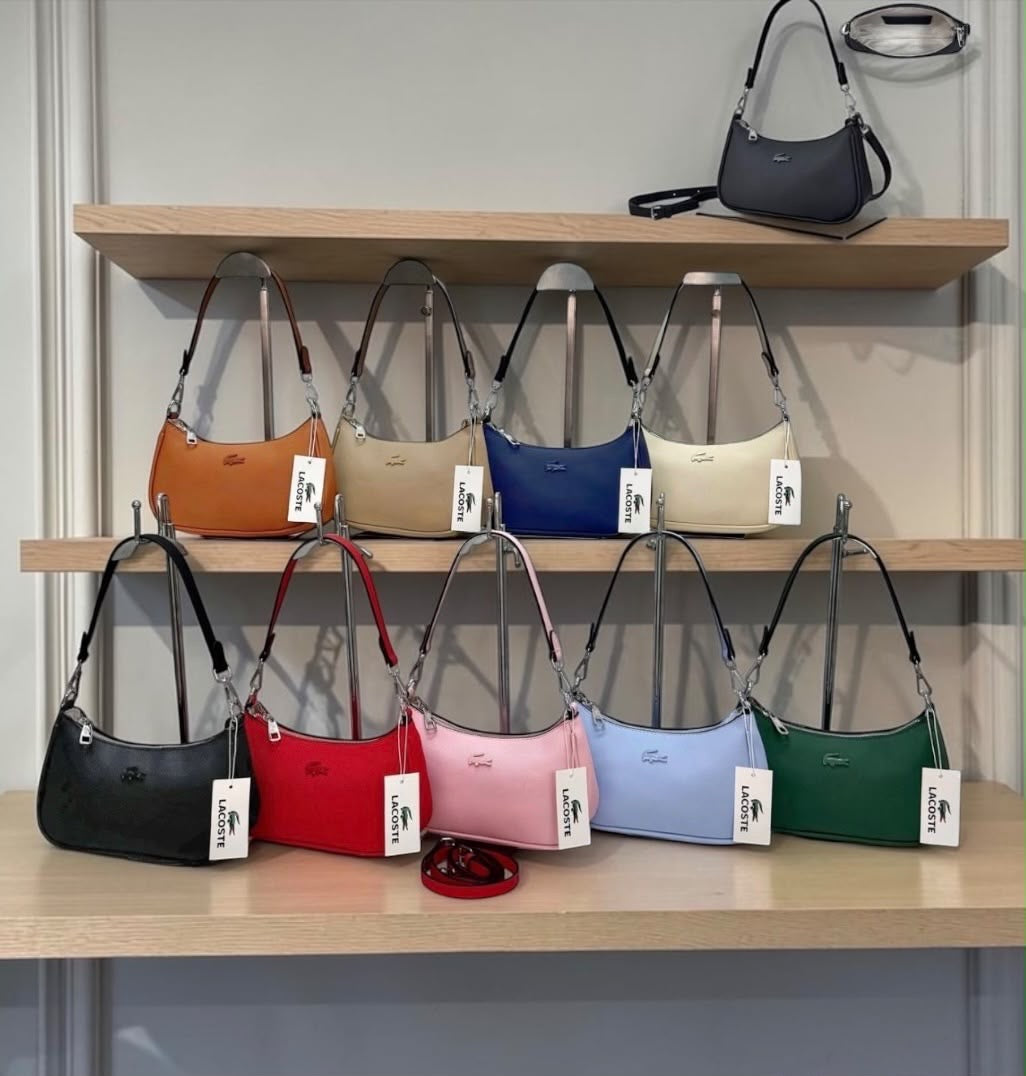 Crossbody media luna lacoste