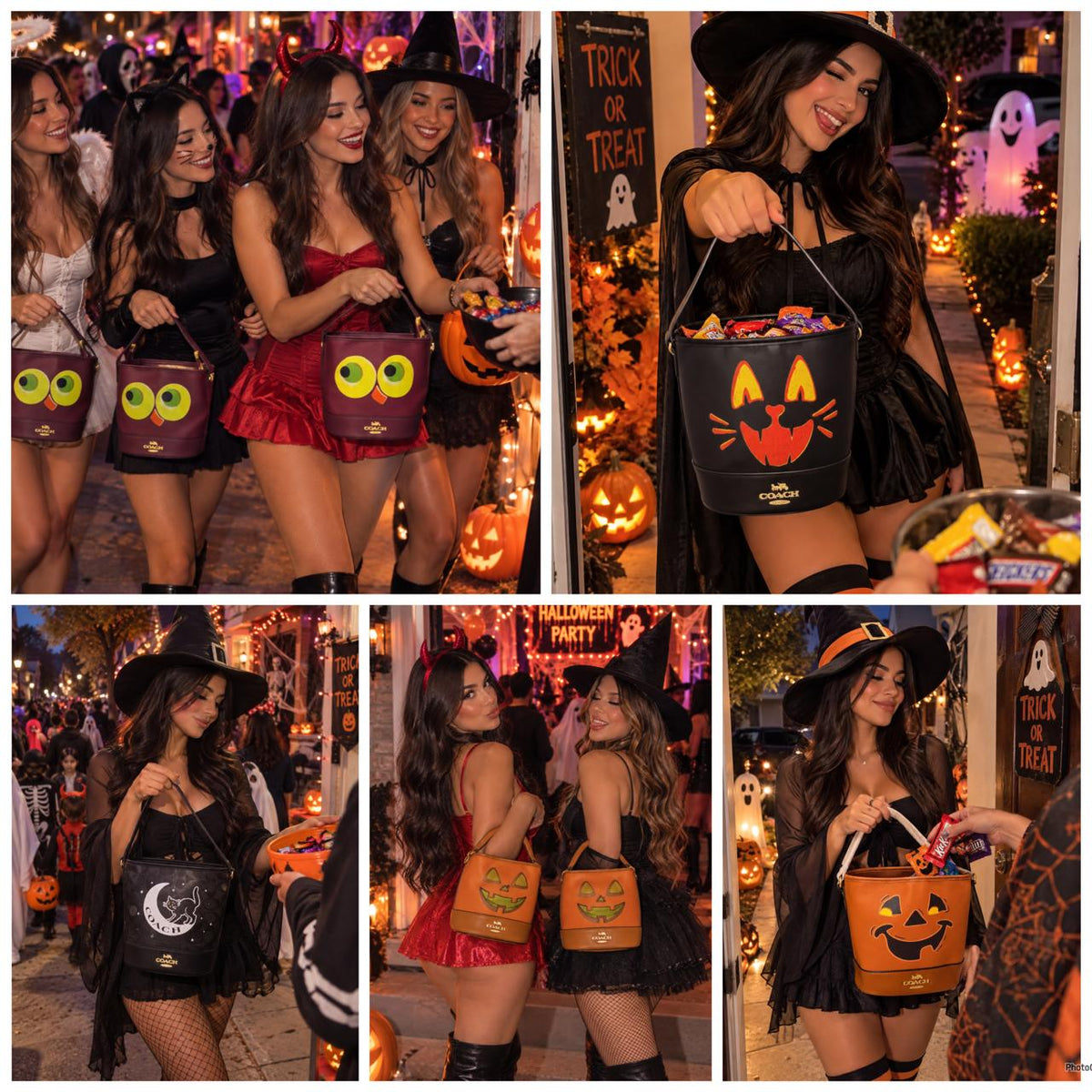 Bolsa coach Halloween