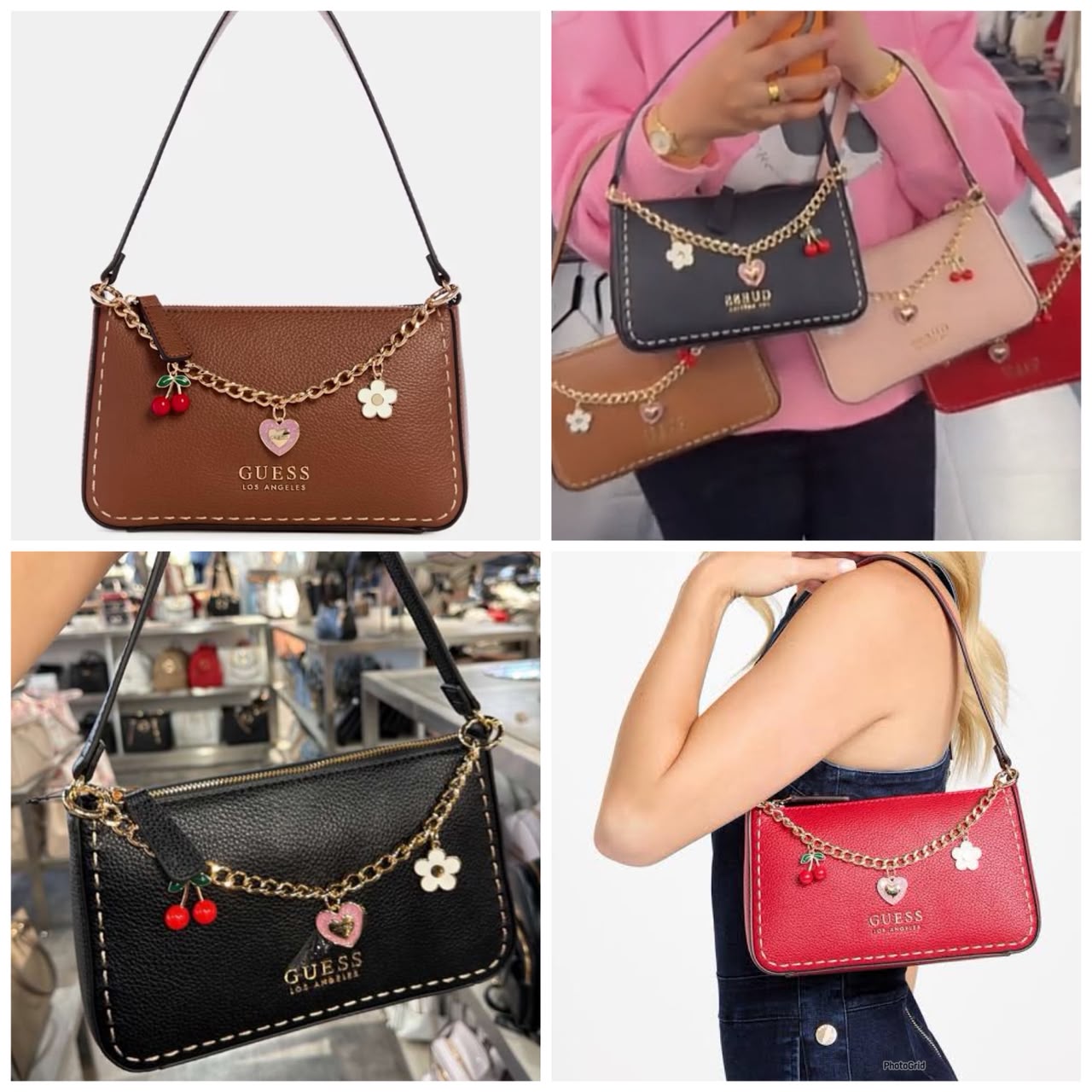 Bolsa Guess cuadrada
