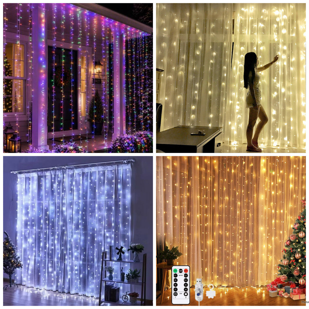 Cortina de luces Led