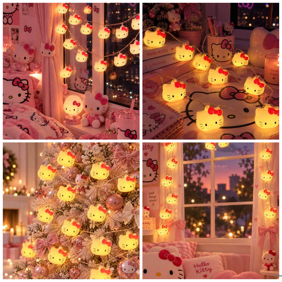 Serie de luces Kitty