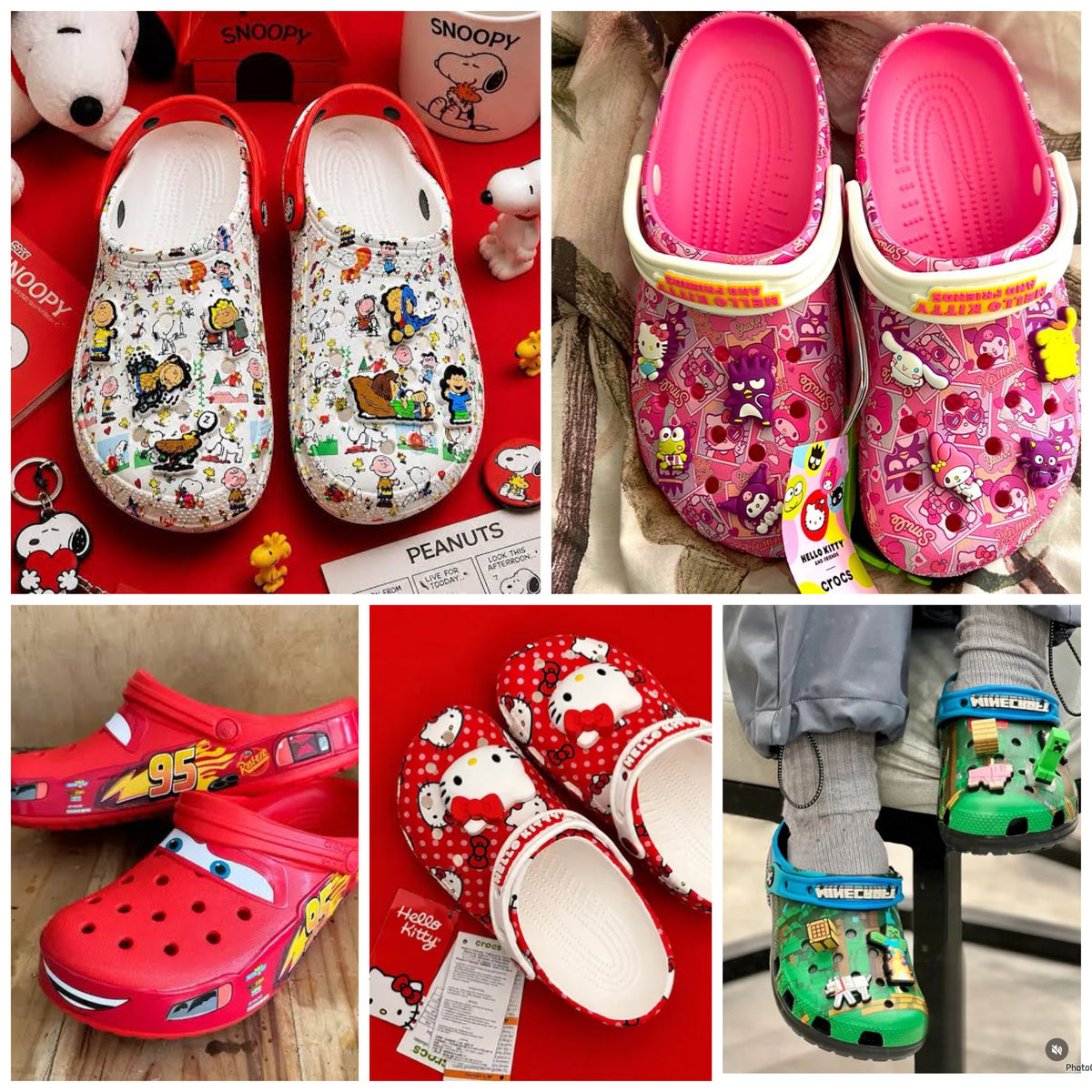 Crocs Infantil Personajes