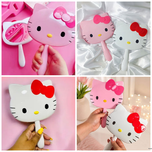 Espejo de mano gatita