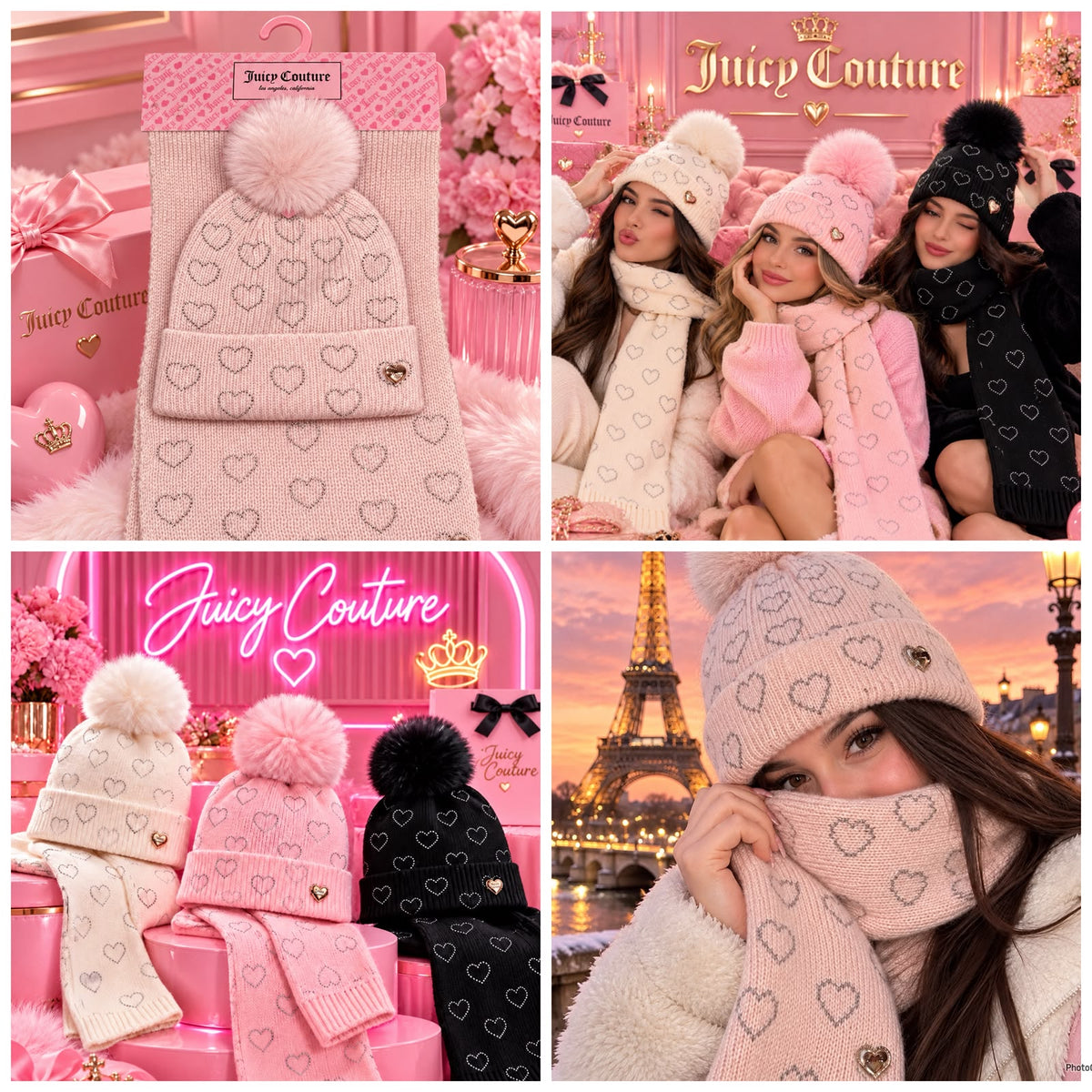 Juego gorro y bufanda Juicy