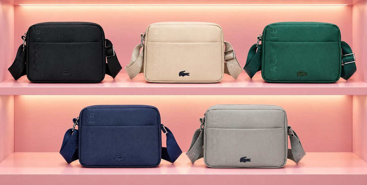Bolsa de hombro lacoste