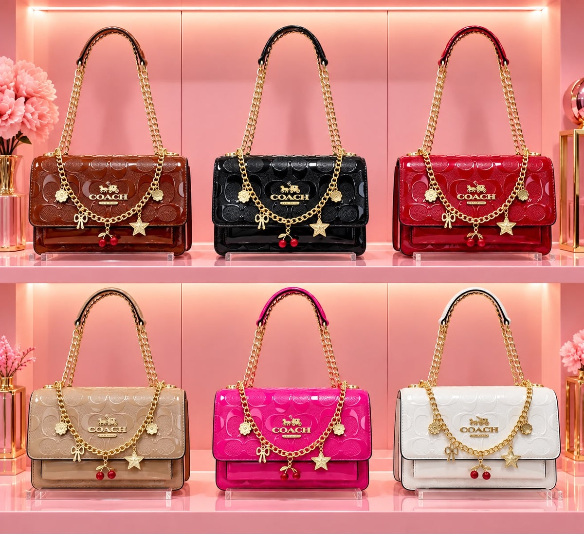 Bolsa de mano cuadrada C